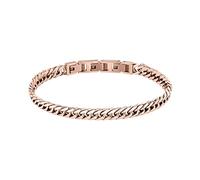 Morellato Cadenas pulsera hombre de acero, oro rosa PVD - SATX20, Acero aleado