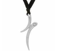 Morellato collar de acero inoxidable s015203, color negro y plateado,