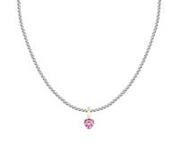 Morellato Collar de Mujer con Corazón en Acero, Circonitas, Colección DROPS, Regalo para Mujer - SCZ1355