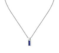 Morellato Collar para Hombre en Acero, Circonitas Azules, Colección Urban - SABH40
