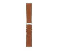 Morellato Correa de reloj de piel para hombre y mujer, marrón, con hebilla, modelo Debussy, colección Manufatti