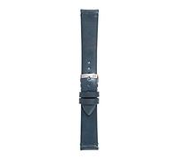 Morellato Correa unisex Colección Easy Click, mod. Simple, piel de becerro auténtica - A01X5188C23, turquesa, 20mm, Correa