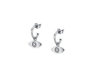 Morellato Passioni SAUN23 - Pendientes para mujer, colección cápsula de acero, cristales, Acero de aleación de cristal, Crystal