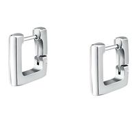 Morellato Pendientes Mujer en Acero, Colección CREOLE, Forma Cuadrada, Idea de Regalo para Mujer - SAUP15