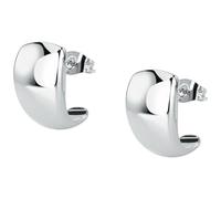 MORELLATO Pendientes de acero para mujer, colección Onda, Media, Metal, Sin piedra preciosa