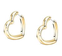 MORELLATO Pendientes Mujer en Acero, Forma de Corazón, Colección CREOLE, Ideas de Regalo tu Novia