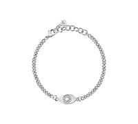 Morellato - Pulsera de cápsulas para mujer Passioni de acero, cristales - SAUN26, 3 cm, Acero aleado