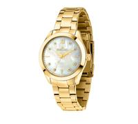 Morellato Reloj analógico de Cuarzo para Mujer con Correa de Acero Inoxidable 8056783047970, Dorado, Pulsera