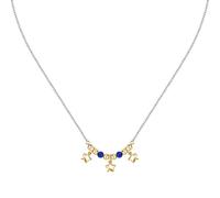 Morellato Talismanes - Collar Mujer Acero con Ágata Azul y Estrellas (SAIX21)