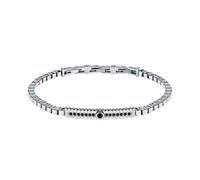 Morellato Urban - Pulsera Hombre Acero Con Cristal Negro (SABH33)