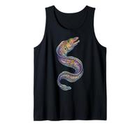 Morena Abstracto Océano Arte Vida Marina Colorido Camiseta sin Mangas