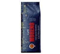Moreno Extra Bar típico napolitano 1 Kg de frijol entero sabor agrio suave debido a la alta proporción de Robusta
