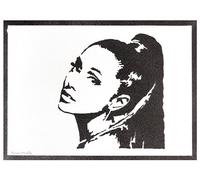 moreno-mata Ariana G... Autentico Graffiti Hecho a Mano Handmade Poster Musica Laminas Decorativas Pared Cuadros Decoracion Salon Modernos Regalos Originales para Hombre y Mujer