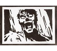 moreno-mata Berserk Autentico Graffiti Hecho a Mano Handmade Poster Anime y Manga Guts Laminas Decorativas Pared Cuadros Decoracion Salon Modernos Regalos Originales para Hombre y Mujer