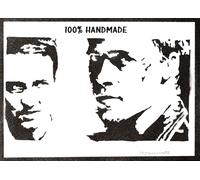 moreno-mata Fight Club de la Lucha Autentico Graffiti Hecho a Mano Handmade Poster Peliculas Laminas Decorativas Pared Cuadros Decoracion Salon Modernos Regalos Originales para Hombre y Mujer