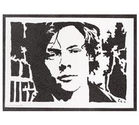 moreno-mata Harry S... Autentico Graffiti Hecho a Mano Handmade Poster Musica Laminas Decorativas Pared Cuadros Decoracion Salon Modernos Regalos Originales para Hombre y Mujer