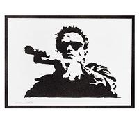 moreno-mata Termi... Arnold Autentico Graffiti Hecho a Mano Handmade Poster Peliculas Laminas Decorativas Pared Cuadros Decoracion Salon Modernos Regalos Originales para Hombre y Mujer