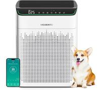 MORENTO Purificador De Aire Para Habitaciones Grandes Hasta 1690 Ft², Monitor Calidad Aire PM 2.5, Compatibles Wi-Fi Y Alexa, Modo Automático HEPA, Para Humo Y Olores, MR5866