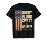 Moretones de sudor de sangre de rugby Camiseta