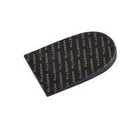 Moretta - Elevadores de Talón Diseño Logos Repetidos-Packs de 2 (L) (Negro)
