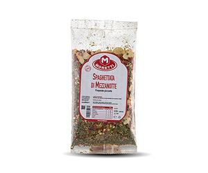 Moretti® Espaguetis de medianoche | 90 g | Preparación picante para pasta, ajo, aceite y chile | Hecho en Calabria