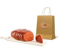 Moretti® Nduja Calabrese Di Spilinga Picante Original Artisan | Envasado al vacío | Sin OMG 100% NATURAL en el intestino | Salami puro de cerdo para untar (1 Pieza 400 gr)