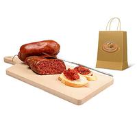 Moretti® Nduja Calabrese Di Spilinga Picante Original Artisan | Envasado al vacío | Sin OMG 100% NATURAL en el intestino | Salami puro de cerdo para untar (2 Piezas 800 gr)