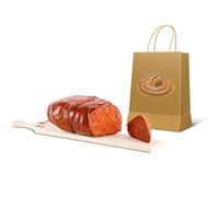 Moretti® Nduja Calabrese Di Spilinga Picante Original Artisan | Envasado al vacío | Sin OMG 100% NATURAL en el intestino | Salami puro de cerdo para untar (Nduja BIG)