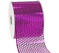 Morex Ribbon Chicago Poly Honeycomb Ribbon, 3-1/4 by 55-Inch Yard Spool