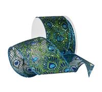 Morex Ribbon Cinta de trompetista, Nailon con Alambre francés, 2 1/2 Pulgadas por 20 Yardas, Turquesa, artículo 7708.60/20-712, 2-1/2" x 20 yd