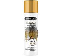 Morfose Dazzle Gold Temporary Hair Color Spray 150 ml - Spray Para El Cabello Temporal De Color Dorado