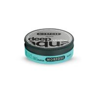 Morfose Deep Aqua Hair Gel Wax Cera Turquesa - Aroma a Chicle 175 ml - Cera para Peinar el Cabello - Gel para el Cabello