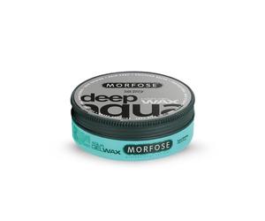 Morfose Deep Aqua Hair Gel Wax Cera Turquesa - Aroma a Chicle 175 ml - Cera para Peinar el Cabello - Gel para el Cabello