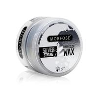 Morfose Ossion Silver Styling Hair Color Wax 100 ml - Cera Para Teñir El Cabello De Color Plata