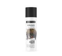 Morfose Royal Black Temporary Hair Color Spray 150 ml - Tinte temporal para el cabello - Colores modernos y vivos con hasta 24 horas de duración, fácil de quitar mediante lavado.