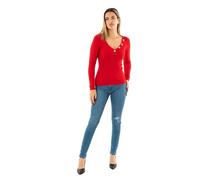 Morgan 201-mbanbi.n Suéter pulóver, Amapola, XS para Mujer