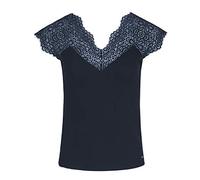 Morgan 202-dena.n, Camiseta sin mangas para Mujer, Azul Marine, S