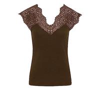 Morgan 202-dena.n, Camiseta sin Mangas para Mujer, Cachi, S