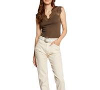 Morgan 202-dena.n, Camiseta sin Mangas para Mujer, Verde, XS