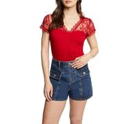 Morgan 232-dlami Camiseta, Granate, M para Mujer