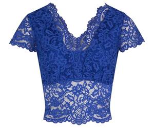 Morgan 241-dansa Camisetas de Manga Corta, Cosmos M, XL para Mujer