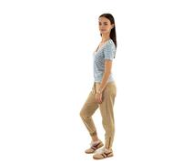 Morgan 241-dina Camisetas de Manga Corta, Off White/Fiordo, L para Mujer
