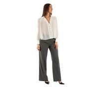 Morgan 242-cplia Blusa, Off White, 40 para Mujer