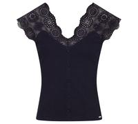 Morgan 242-delor Camiseta, Azul Marino, M para Mujer