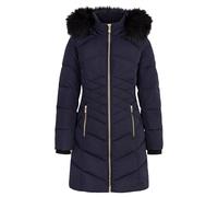 Morgan 242-gcleo Chaqueta Larga de plumón, Azul Marino, 34 para Mujer