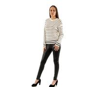 Morgan 242-marino Suéter pulóver, Marfil/Marina, L para Mujer