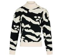 Morgan 242-mfelix Suéter pulóver, Beige/Negro, XS para Mujer