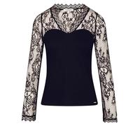 Morgan 242-tlami Camiseta, Azul Marino, M para Mujer