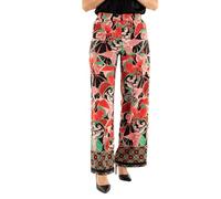 Morgan Pantalón 251-POY.F Pernera ancha Multicolor Mujer 38