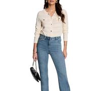 Morgan 252-mnahia Chaleco, Marfil M, Mujer